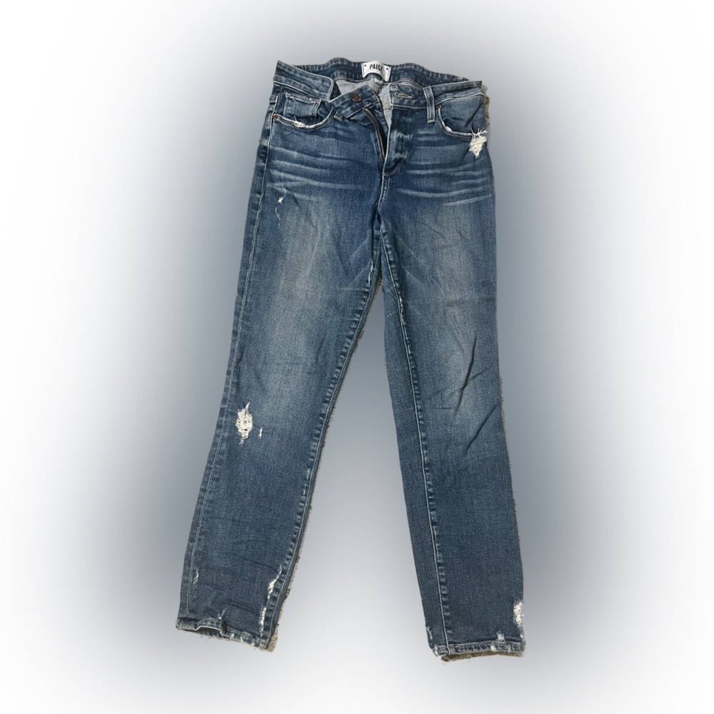 Paige High-Rise Skinny Jeans